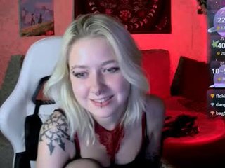 Webcam Belle - irisdark blonde teen cam babe plays with her tight asshole