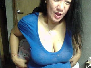Webcam Belle - prettyann46 depraved brunette cam girl presents her pussy sodomized