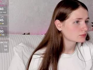 Webcam Belle - amycuteee pretty teen cam babe gets hot cum into her pussy