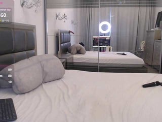 Webcam Belle - ailinaioki redhead vixen she takes her sexy lingerie set off and even rubs her shaved pussy to taste her own love juices online