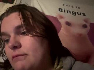 Webcam Belle - mommyndaddyplaytime fat nude cam babe rubs and fingers her own pussy in the chatroom