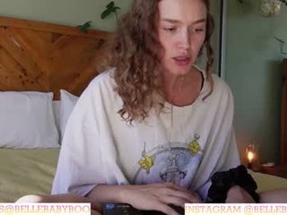 Webcam Belle - bellebabyboo cam girl showing big fake tits, fetish and rough sex