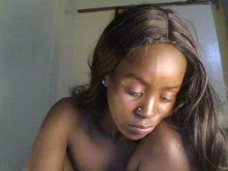 Webcam Belle - mailena ebony brunette cam girl enjoys getting her ass drilled