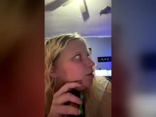 Webcam Belle - boundbylove69 milf cam slut throat fucked before she takes it in the ass