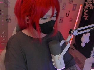 Webcam Belle - -nanamin- russian cam girl fingers her hot shaved pussy online