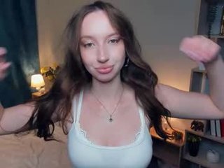 Webcam Belle - shonavillaluz big tits teen cam babe gets her first taste and feel of hard cock