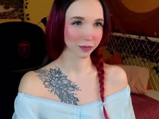 Webcam Belle - sabi_ryder redheaded sex slut takes hard dick for her master