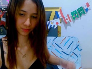 Webcam Belle - antonela18 redhead spanish cam girl doing it solo, pleasuring her tight pussy live on cam