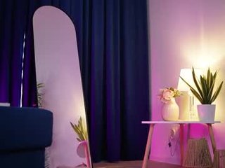 Webcam Belle - chloemin_ cam girl in beautiful lingerie loves cum on mouth and chin