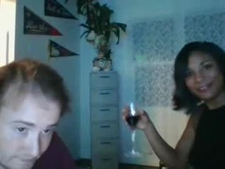 Webcam Belle - lalove99 cam girl gets her ass hard fucked by her partner