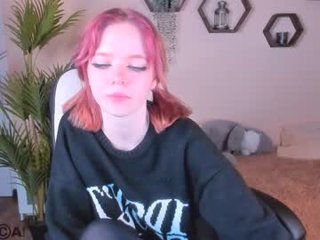 Webcam Belle - mo_na_ naked redhead cam girl loves swallowing cum on XXX cam