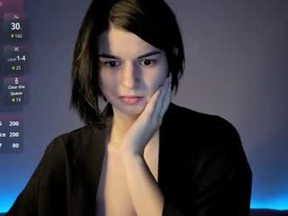 Webcam Belle - lololozhechka teenage cam girl plays with her ass hole