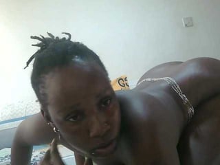 Webcam Belle - loreen ebony brunette cam girl enjoys getting her ass drilled