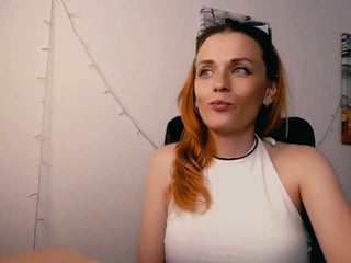 Webcam Belle - peppymiaa redhead vixen she takes her sexy lingerie set off and even rubs her shaved pussy to taste her own love juices online